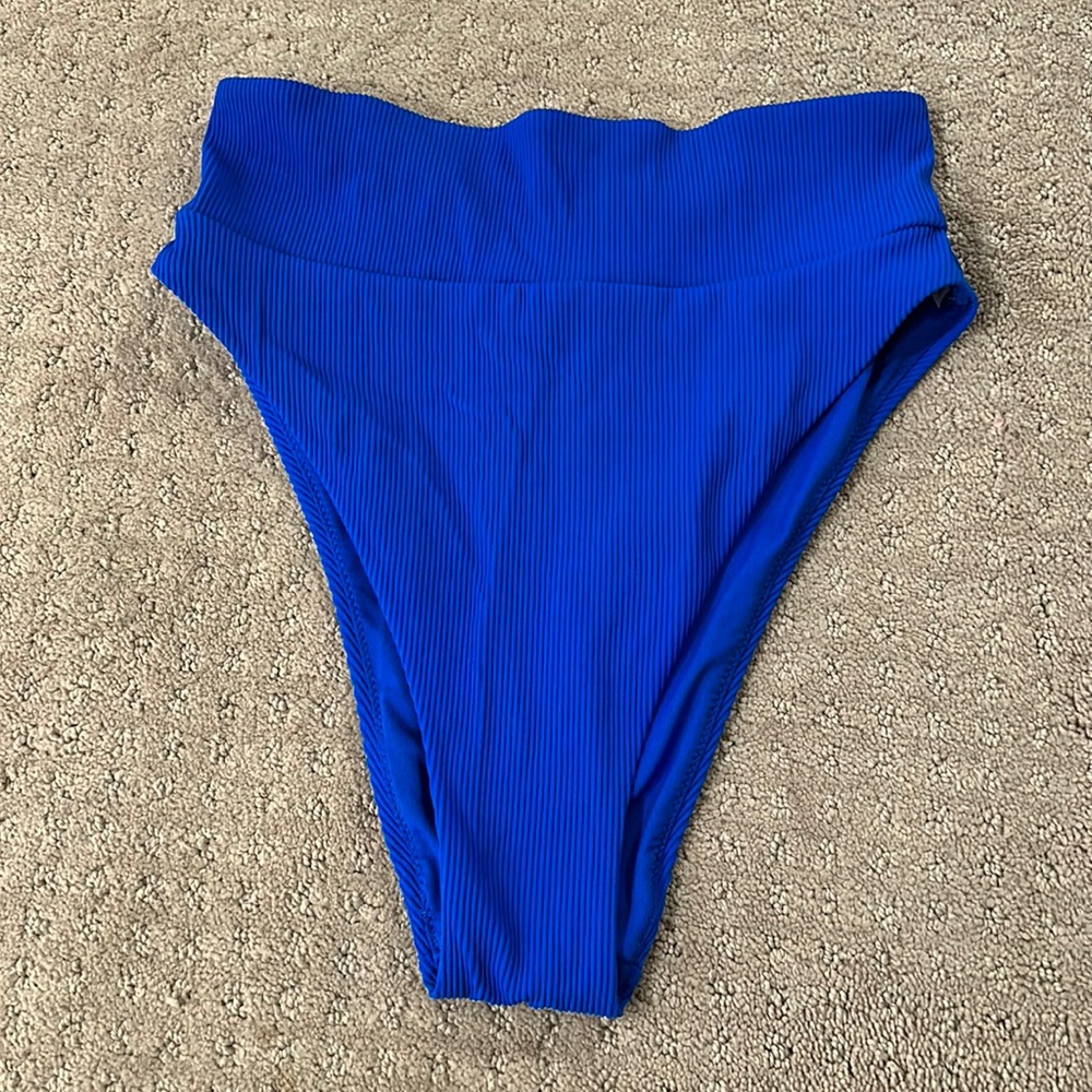 Aerie high cut cheeky bathing suit bottoms size small